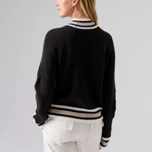 Sporty Stripe Sweater