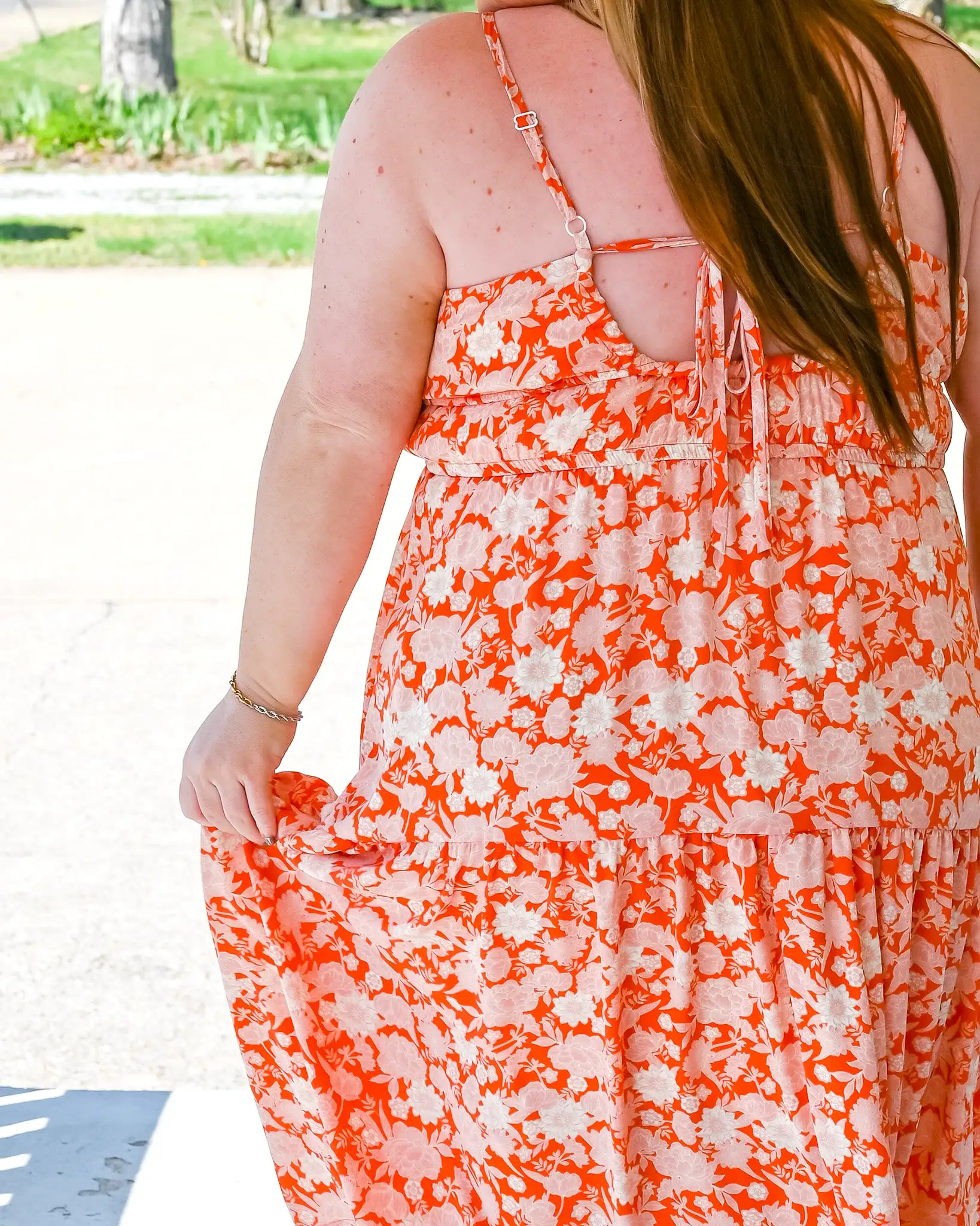 Spring In My Step Midi Dress