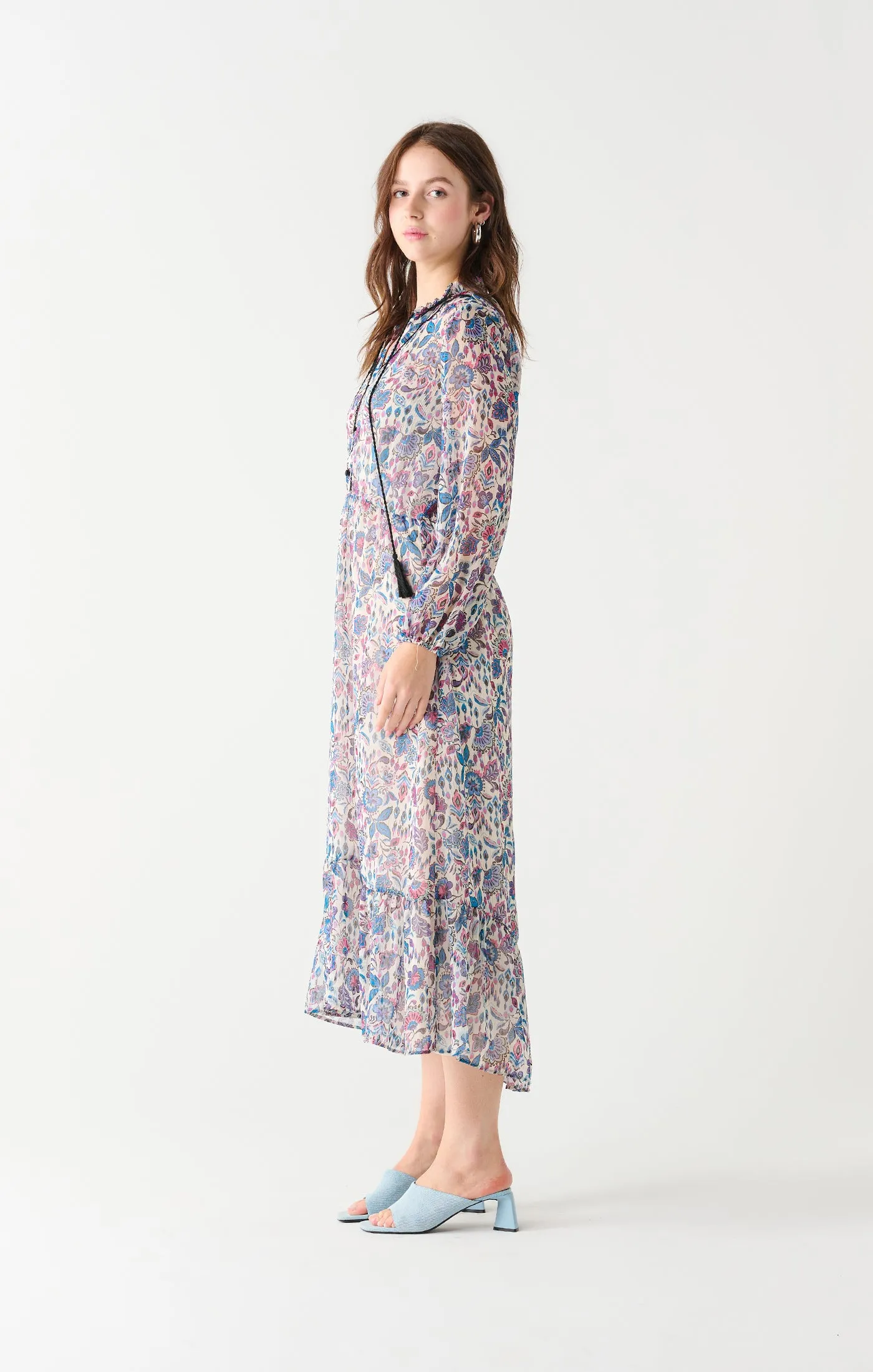 Stevie Paisley Midi Dress