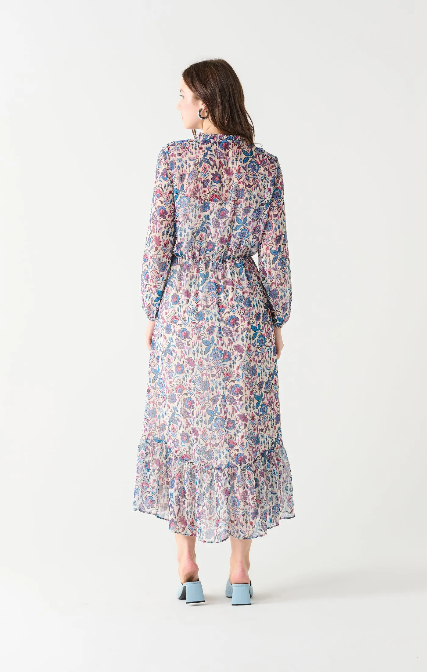 Stevie Paisley Midi Dress