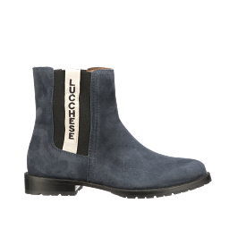 Suede Garden Boot :: Navy