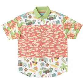 Surf's Up Kowabunga S/S Button Down Shirt