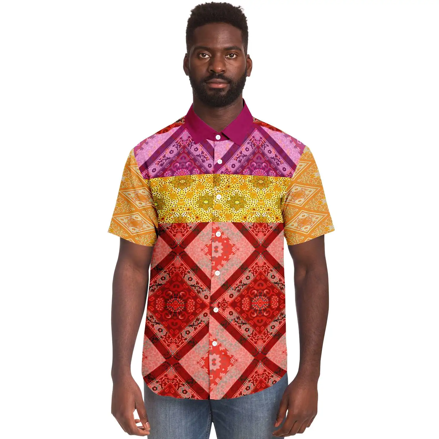 Taj Mahal S/S Button Down Shirt