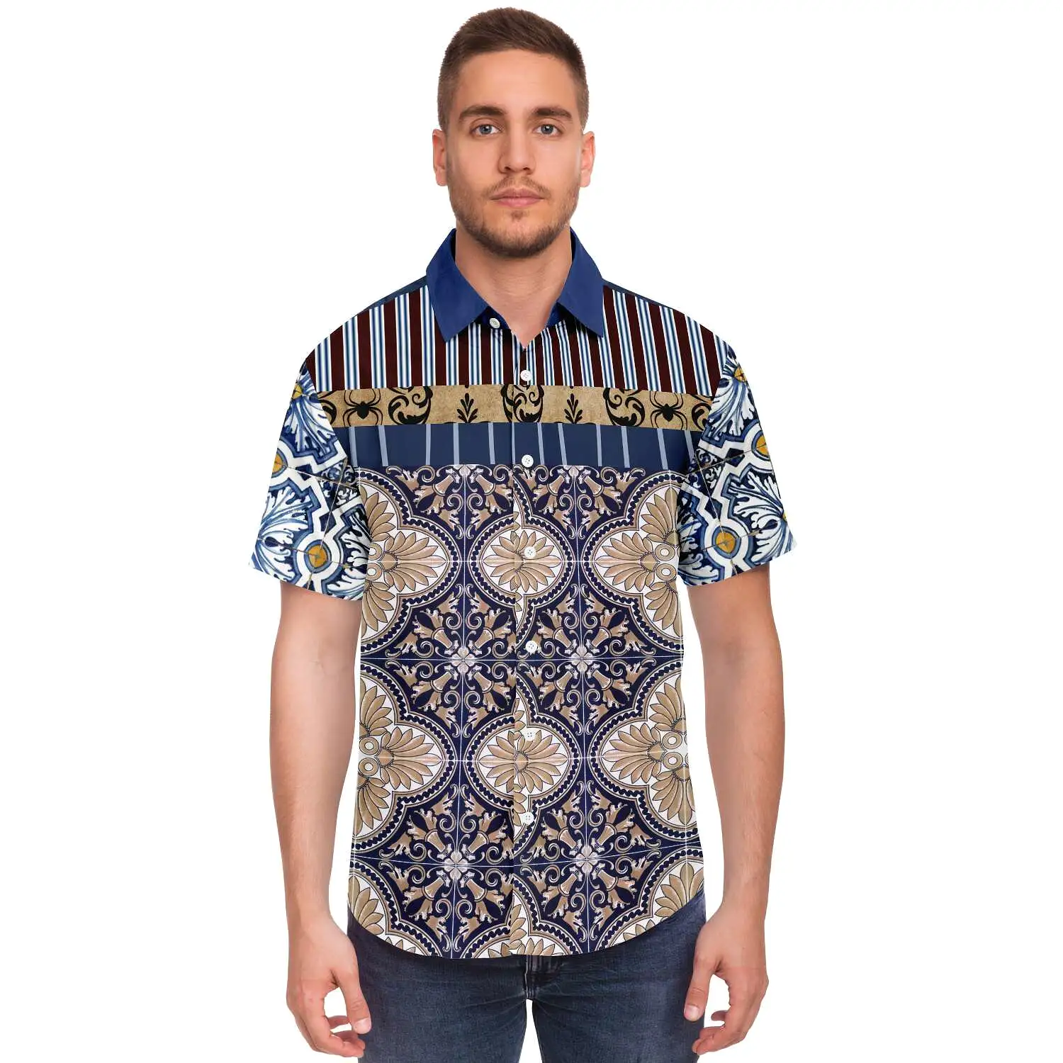 Tavira Mirabella Short Sleeve Button Down Shirt