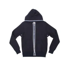 Teeth Tape Zip Up Hoodie