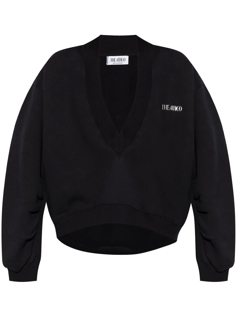 The Attico Sweaters Black