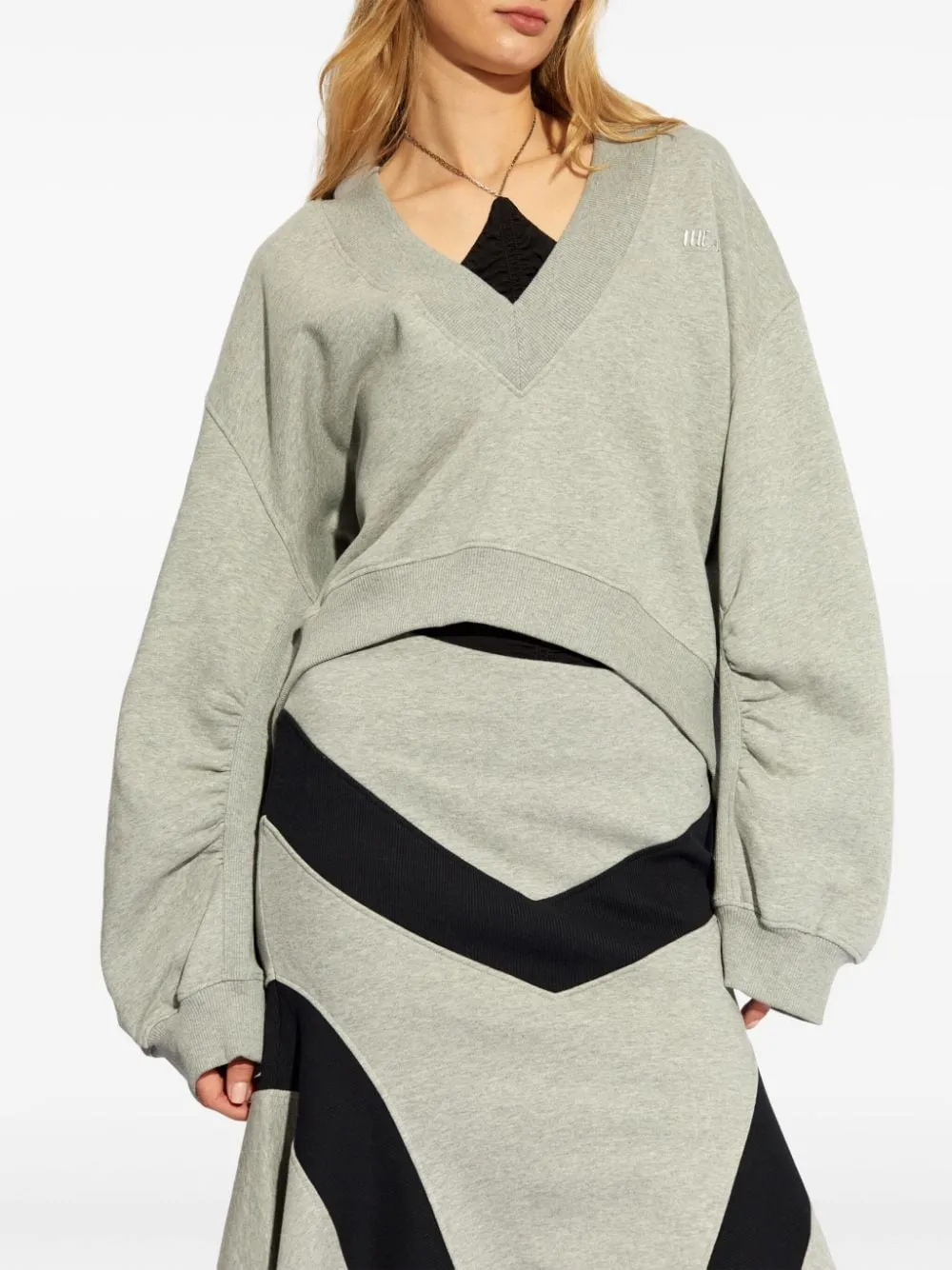 The Attico Sweaters Grey