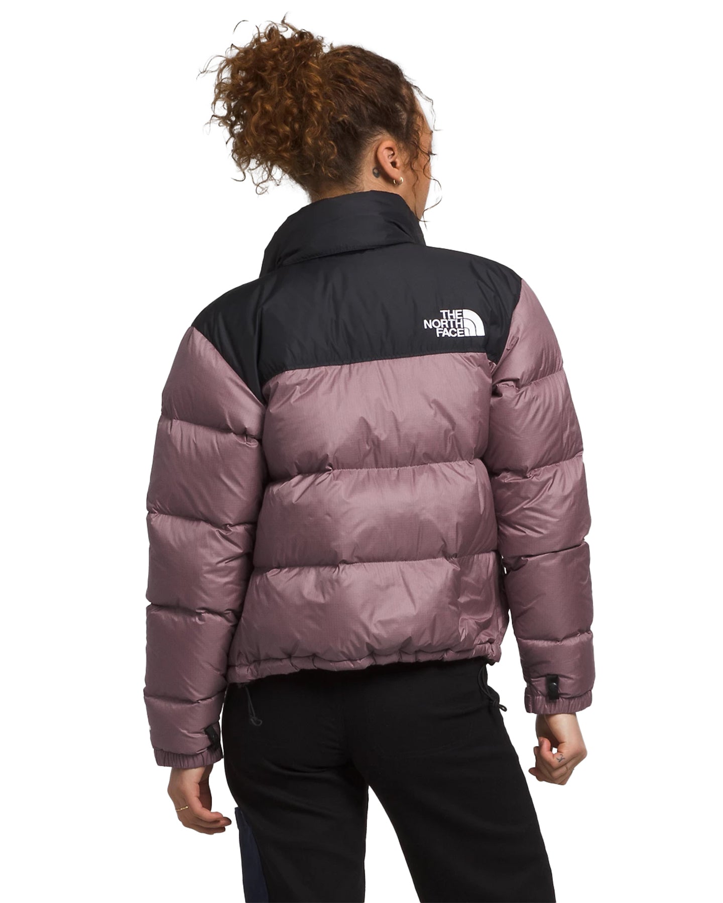 The North Face Women's 1996 Retro Nuptse Jacket - Fawn Grey / TNF Black