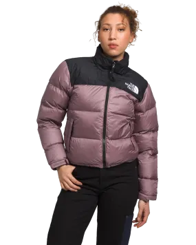 The North Face Women's 1996 Retro Nuptse Jacket - Fawn Grey / TNF Black