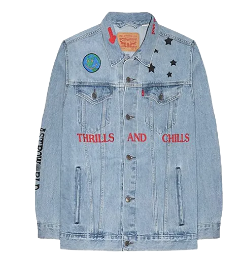 Travis Scott Astroworld Levis Denim Jacket