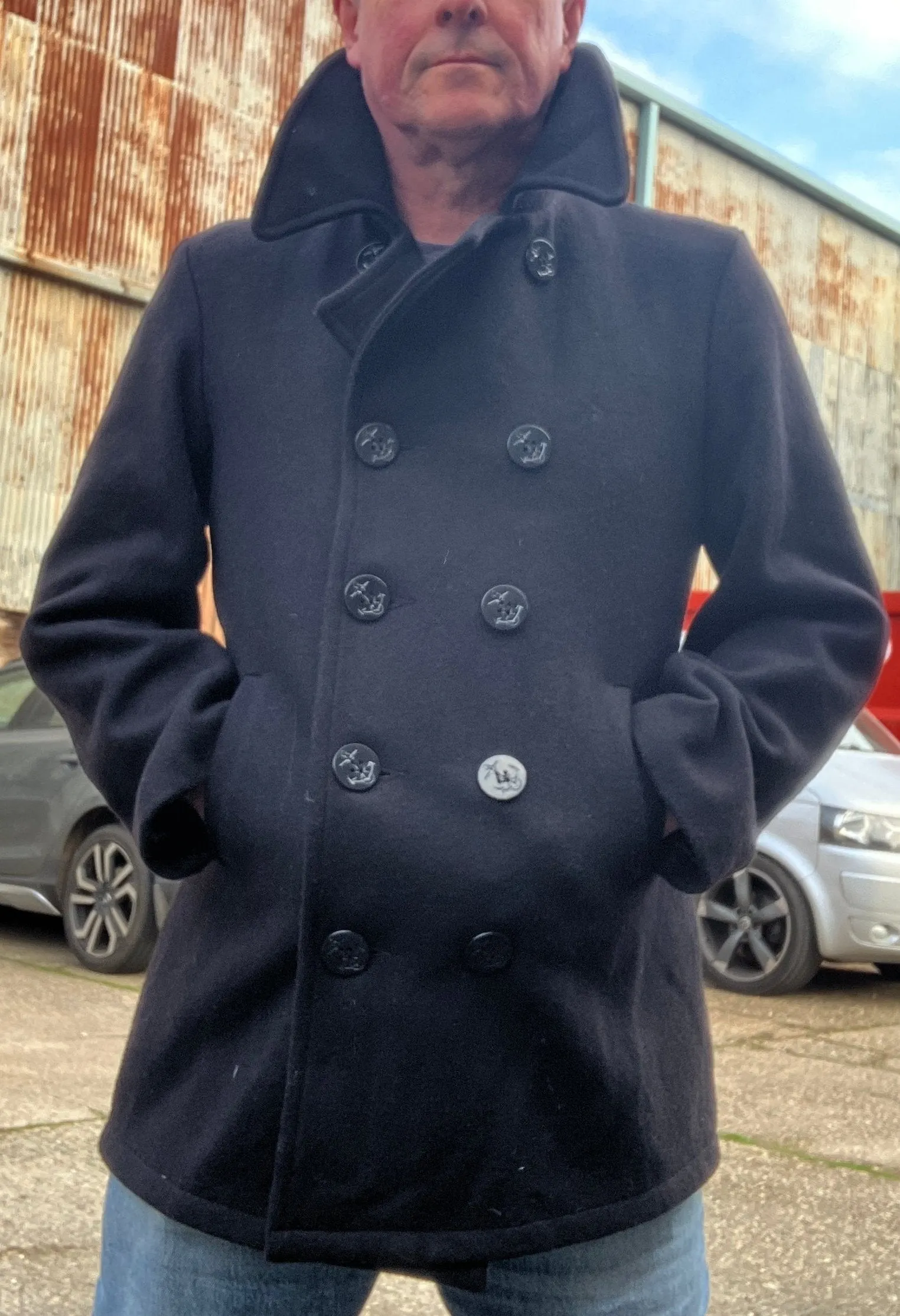 US Navy Pea Coat - Men's