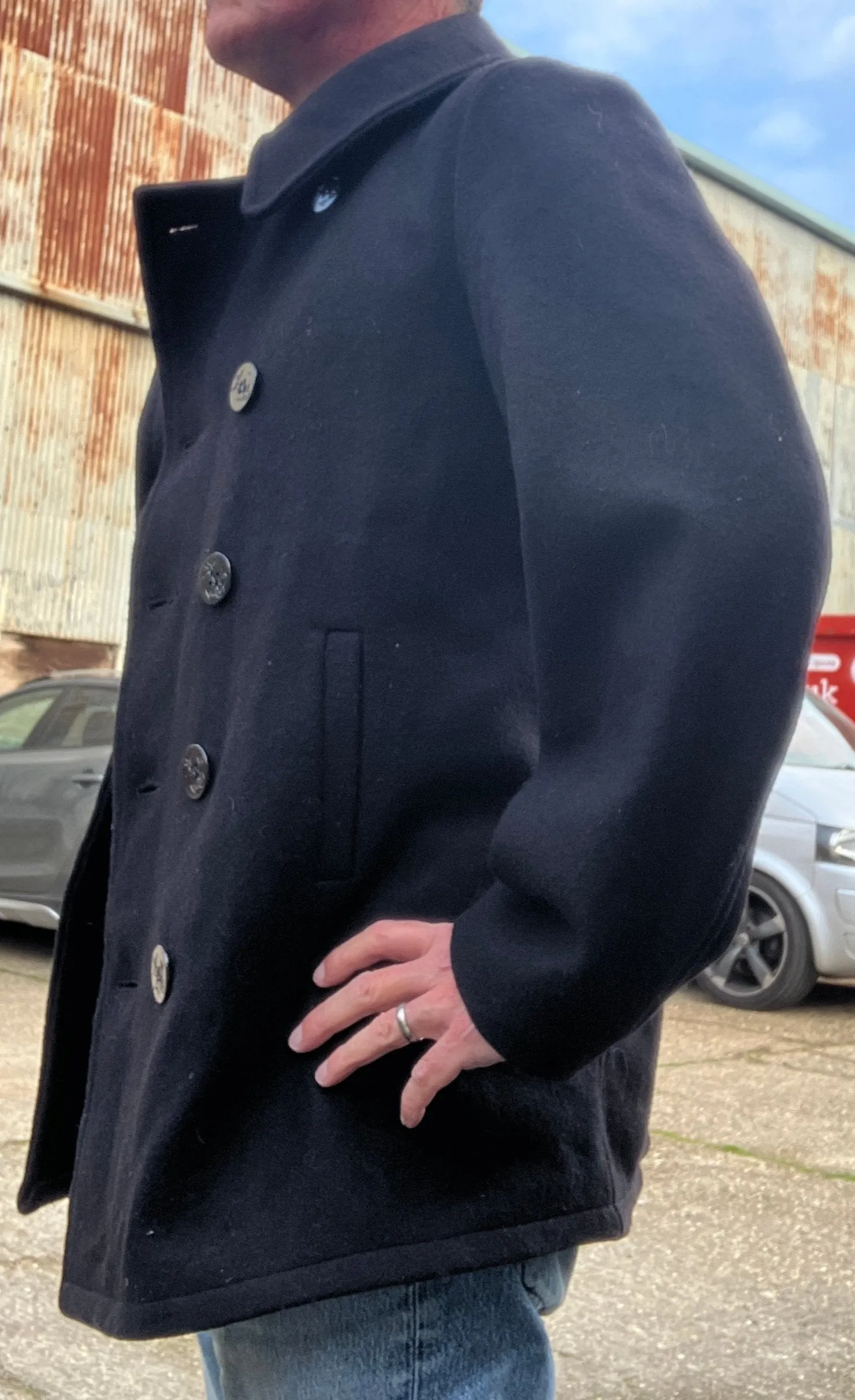 US Navy Pea Coat - Men's