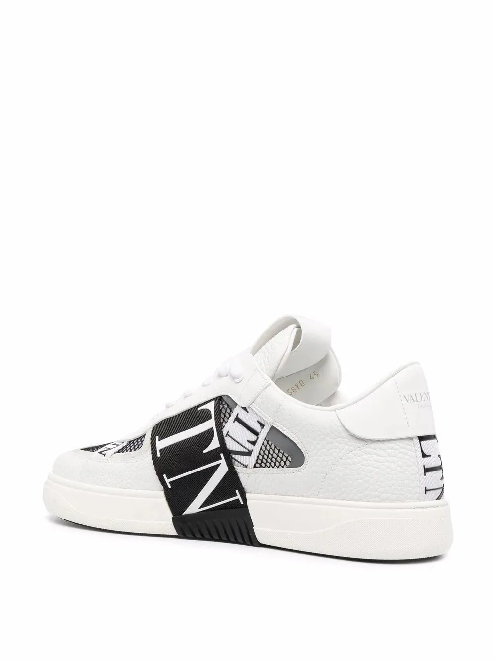 Valentino Garavani VLTN leather sneakers White/Black