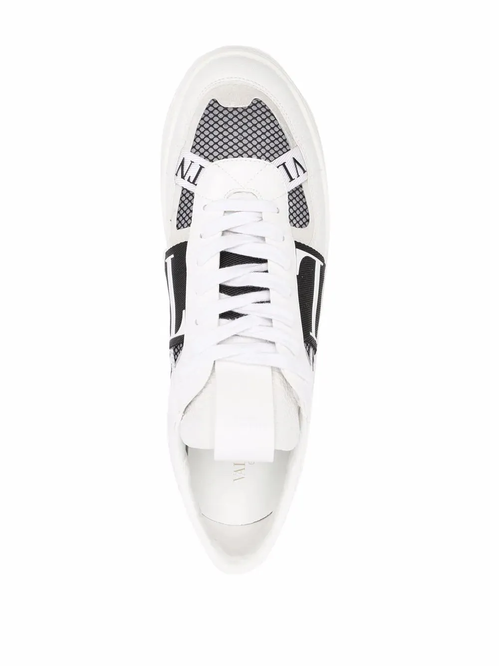 Valentino Garavani VLTN leather sneakers White/Black