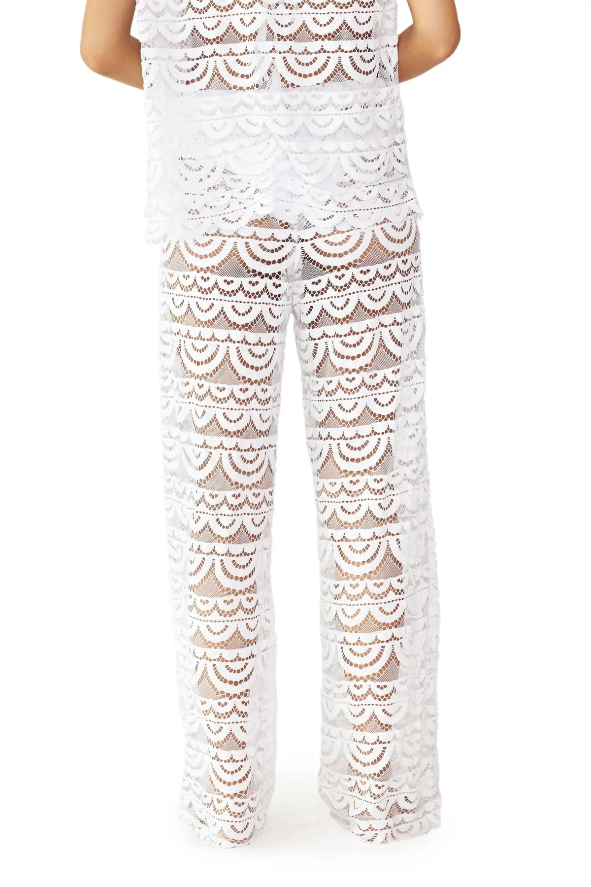 Water Lily Lace Cover Pants