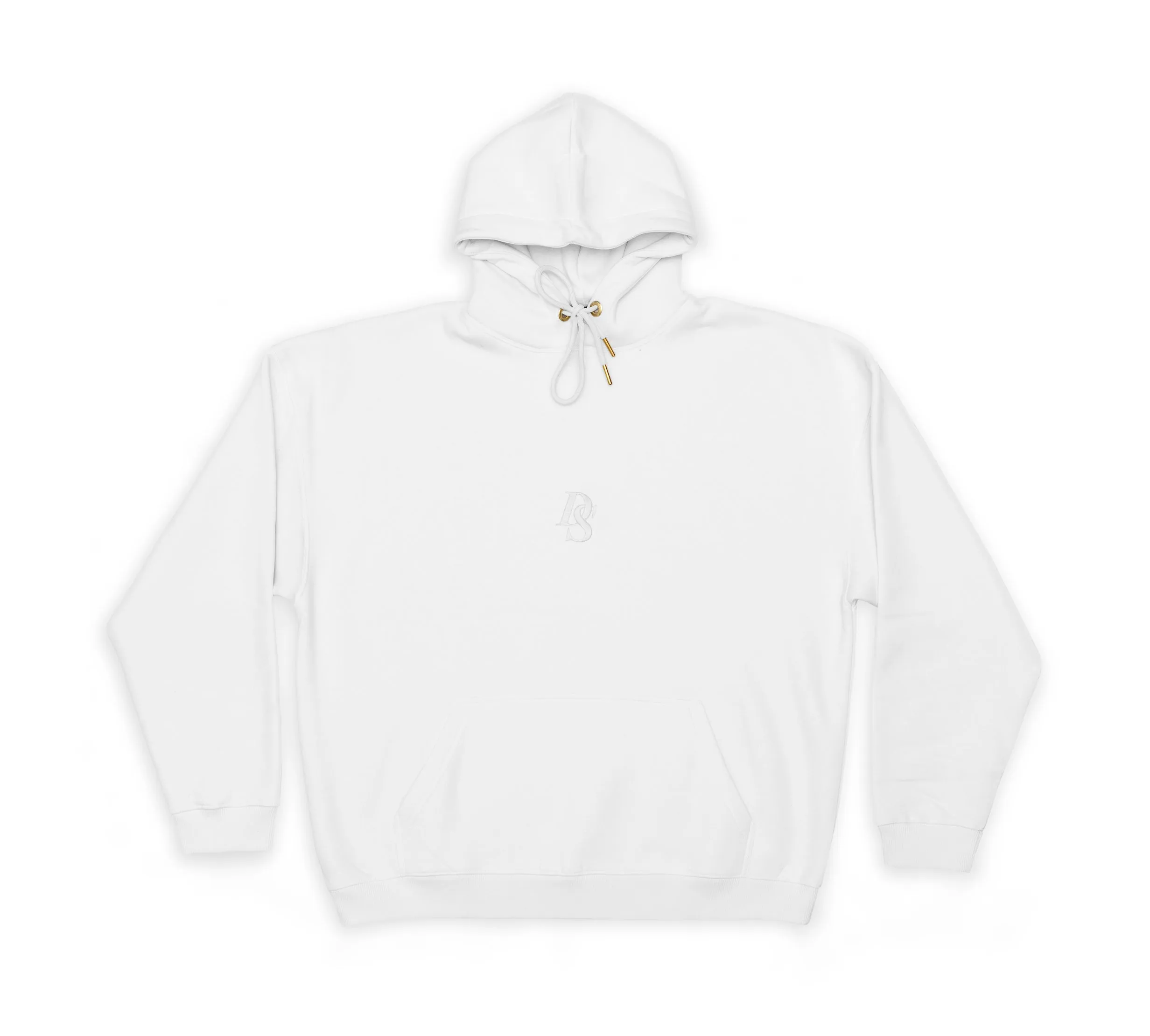 White Hoodie ''DS Embroidery''