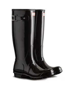 Women's Original Tall Gloss Boot Black