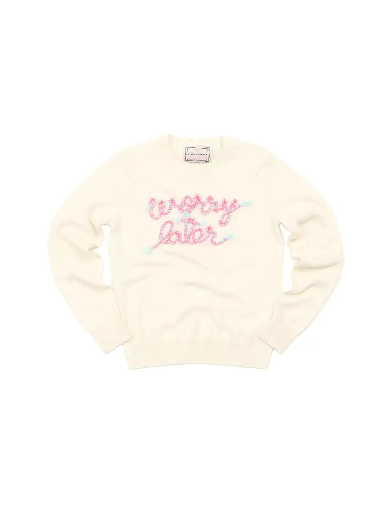 Worry Later Crewneck